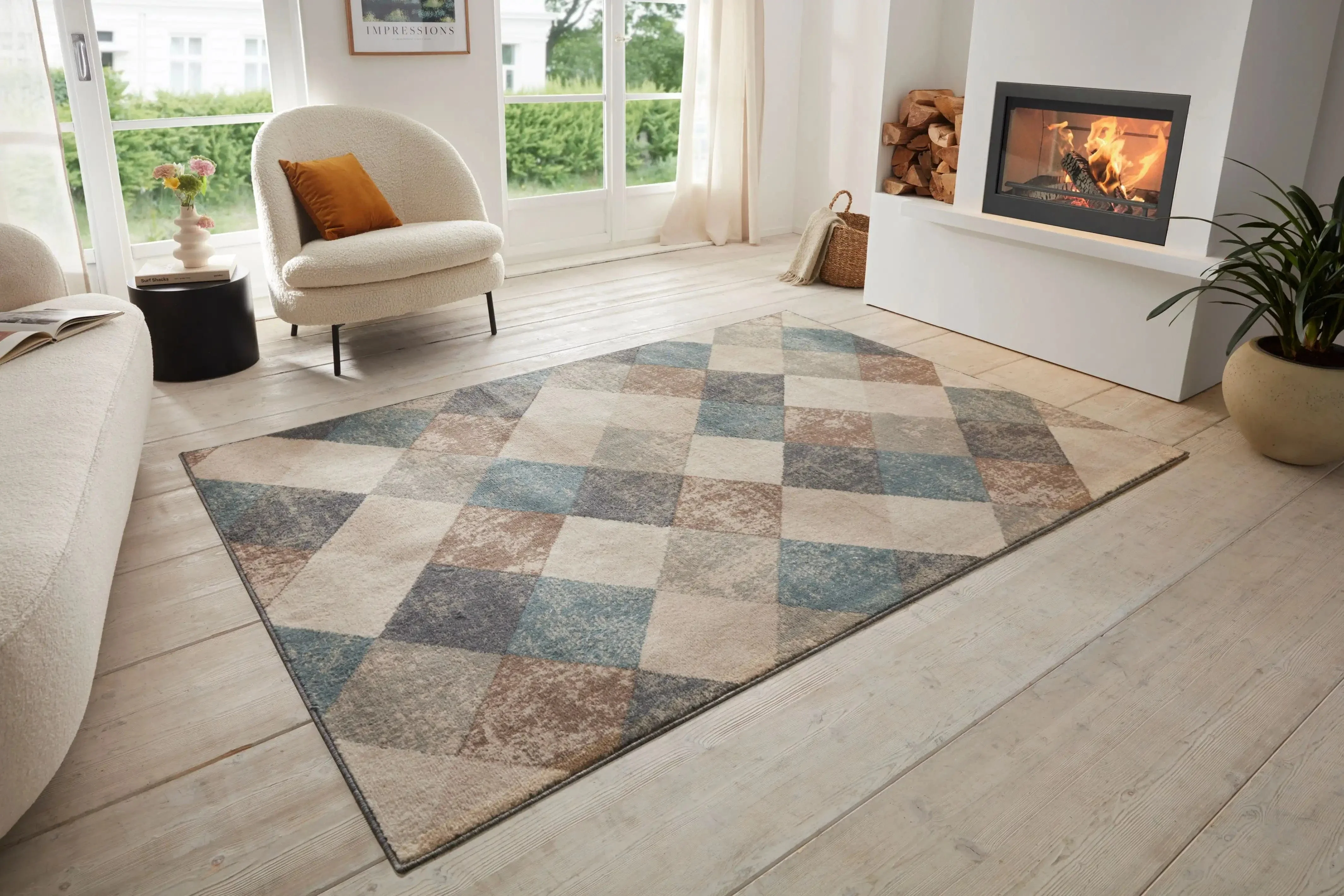 Terrain Bakke Cream Multi 105598 Rug