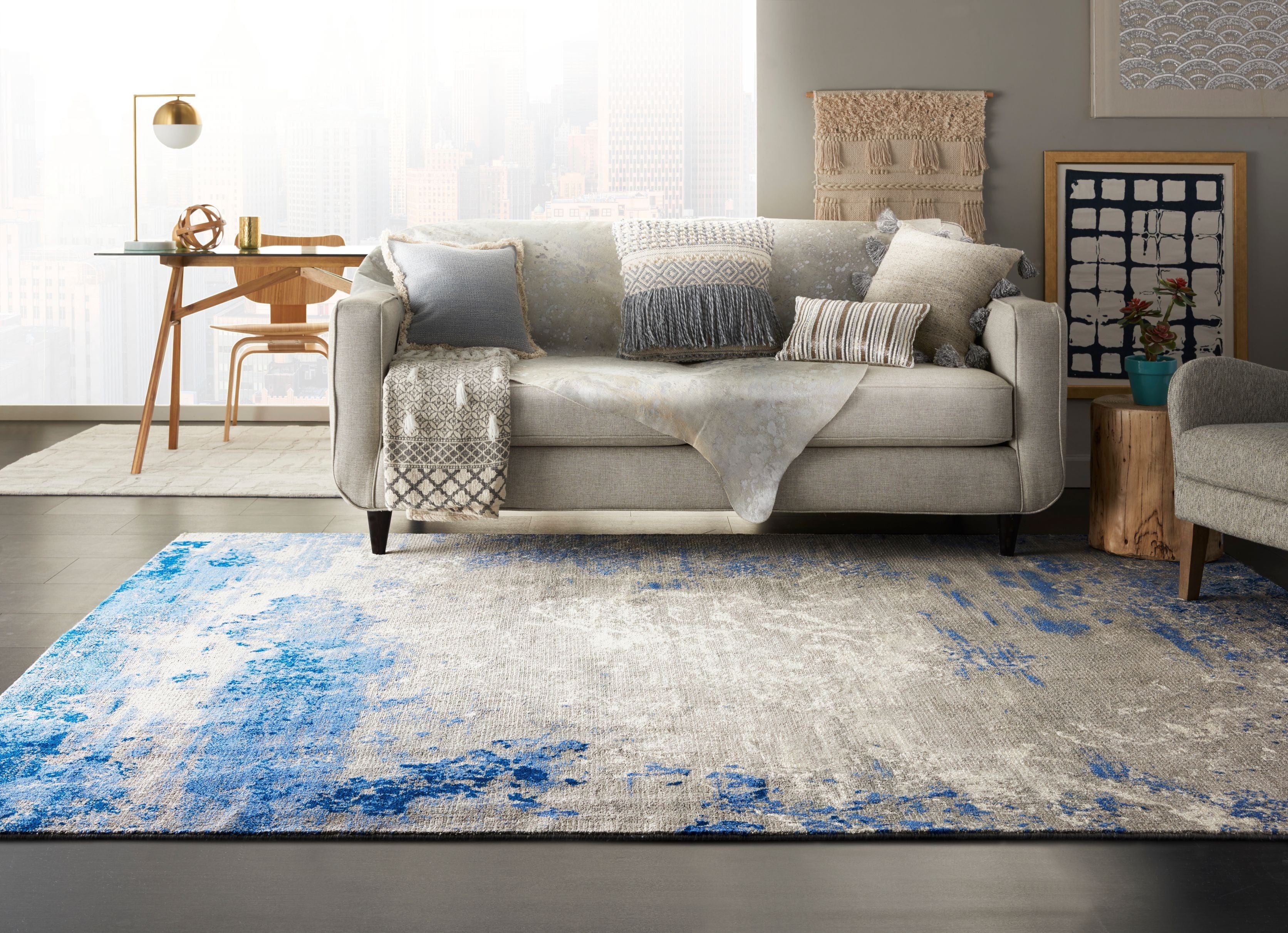 Twilight Nourison TWI22 Blue Grey