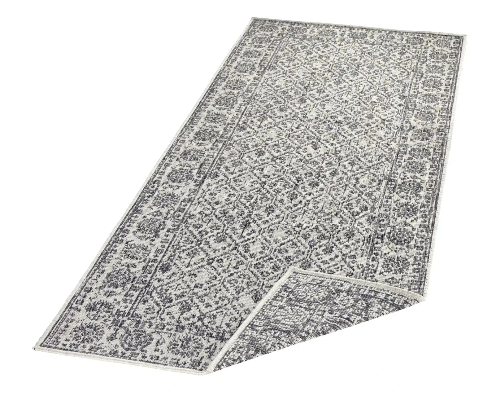 Twin 103116 Grey Cream Rug - Image 5