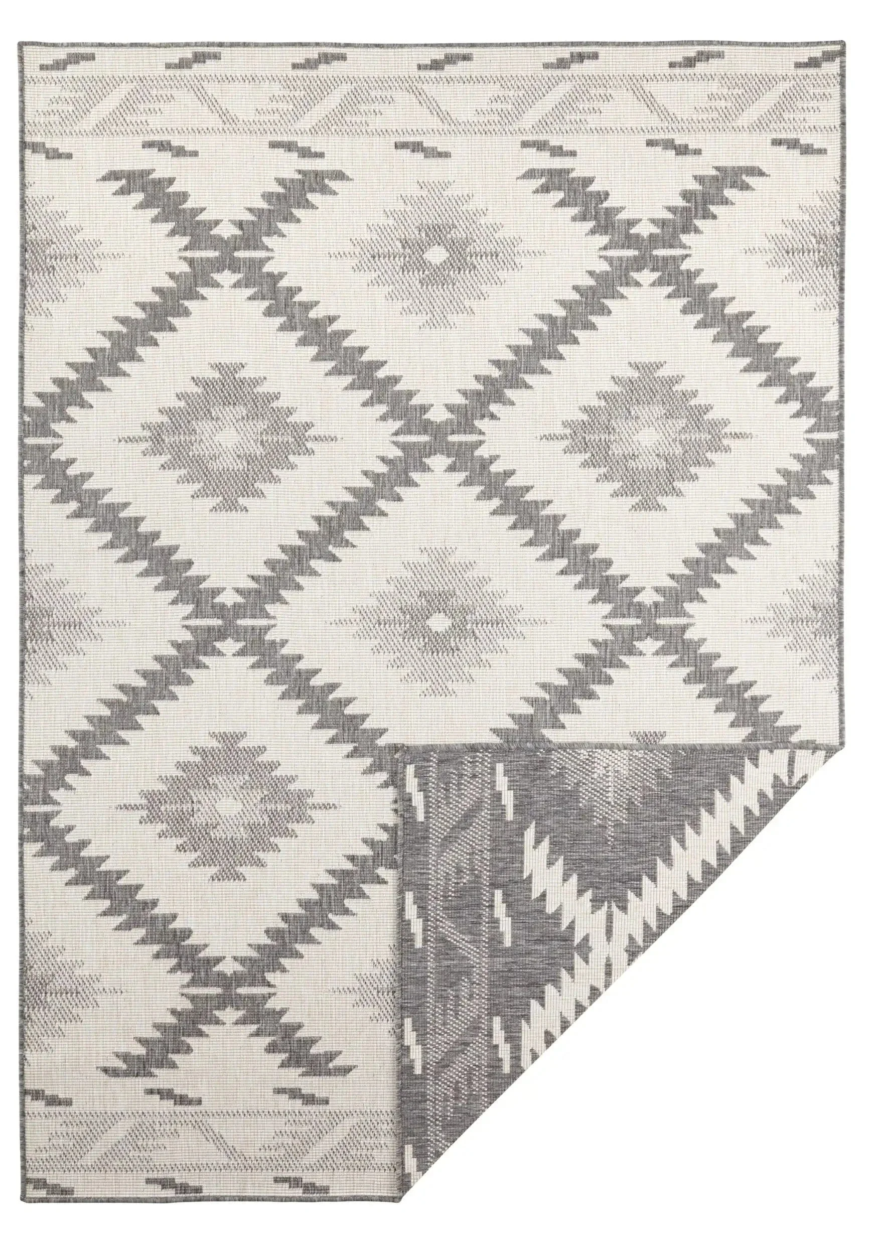 Twin Supreme 103428 Malibu Grey Cream Rug - Image 2