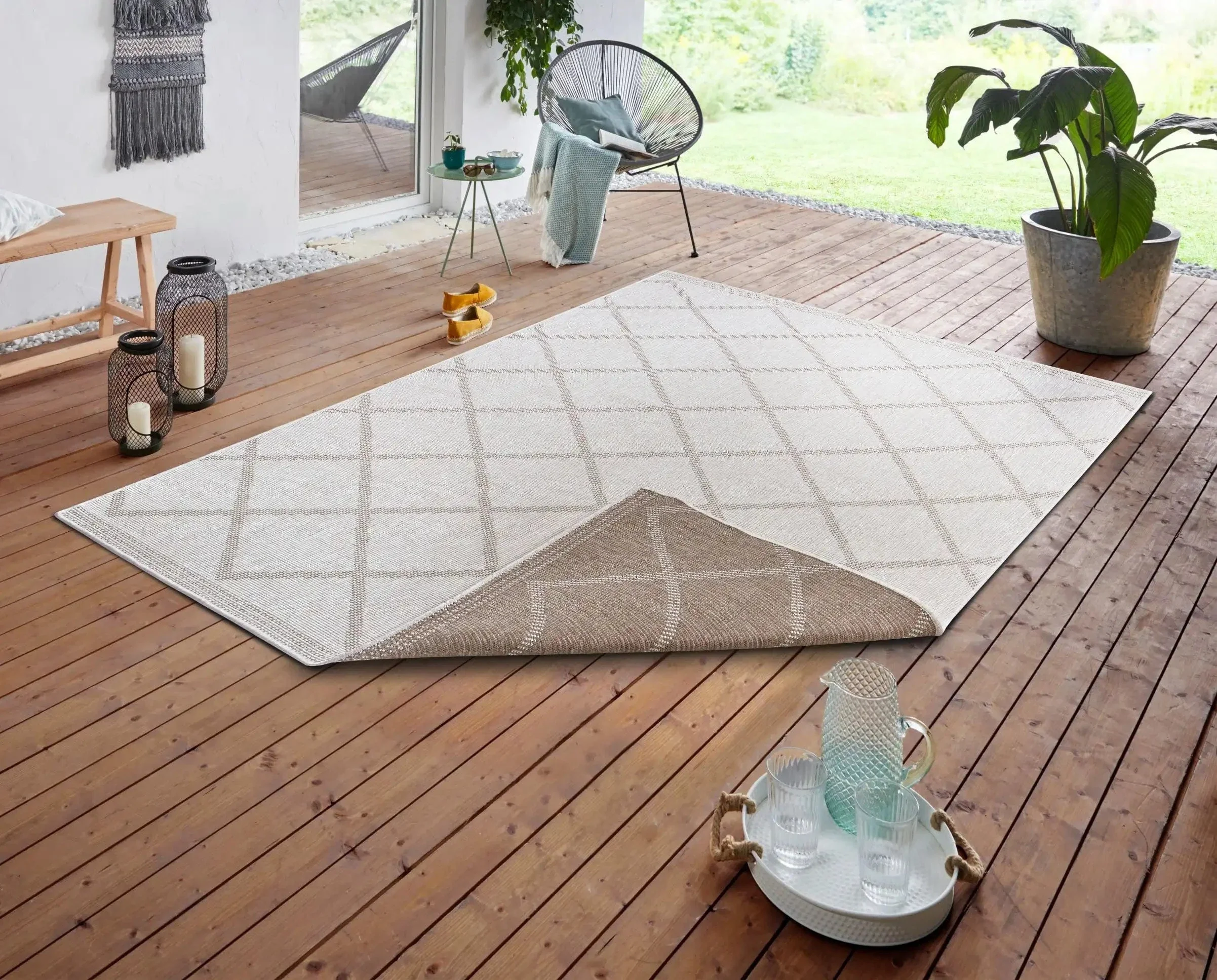 Twin Supreme 105430 Corsica Linen Rug
