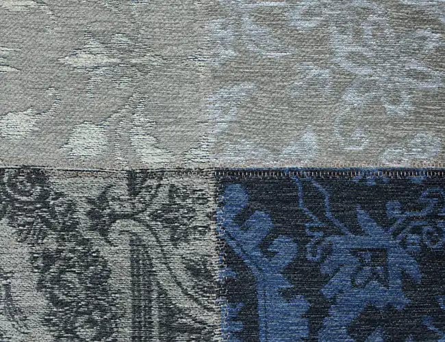 Vintage 8108 Denim Blue Rugs - Image 4