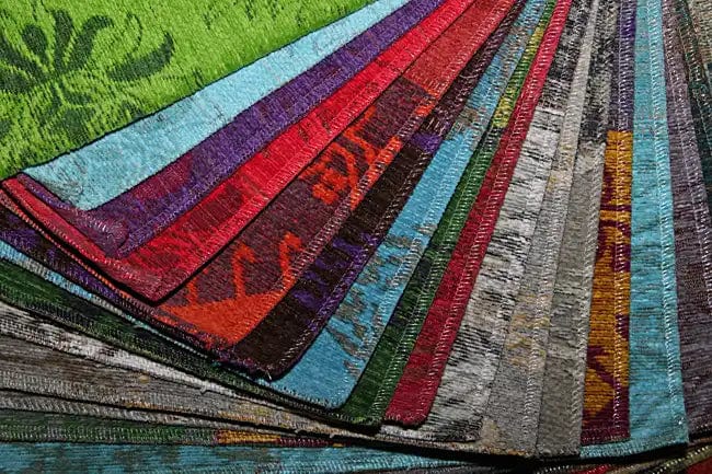 Vintage 8108 Denim Blue Rugs - Image 5