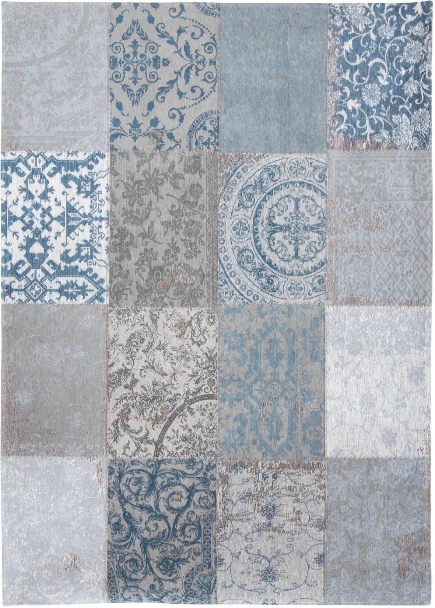 Vintage 8981 Bruges Blue Rugs - Image 2