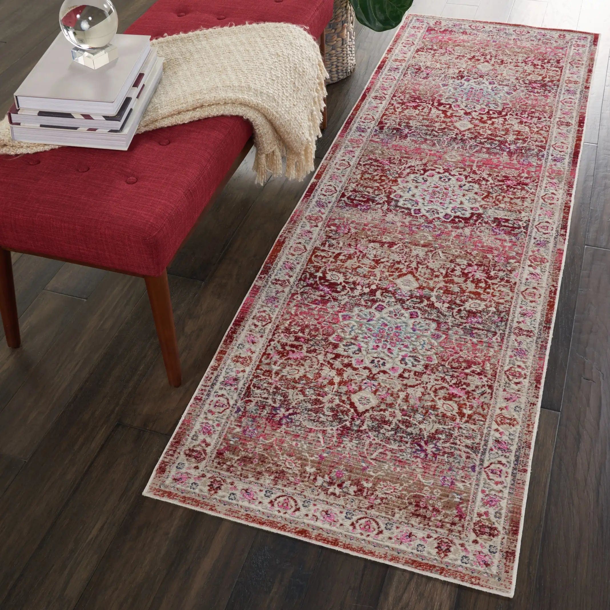 Vintage Kashan VKA01 Red - Image 5