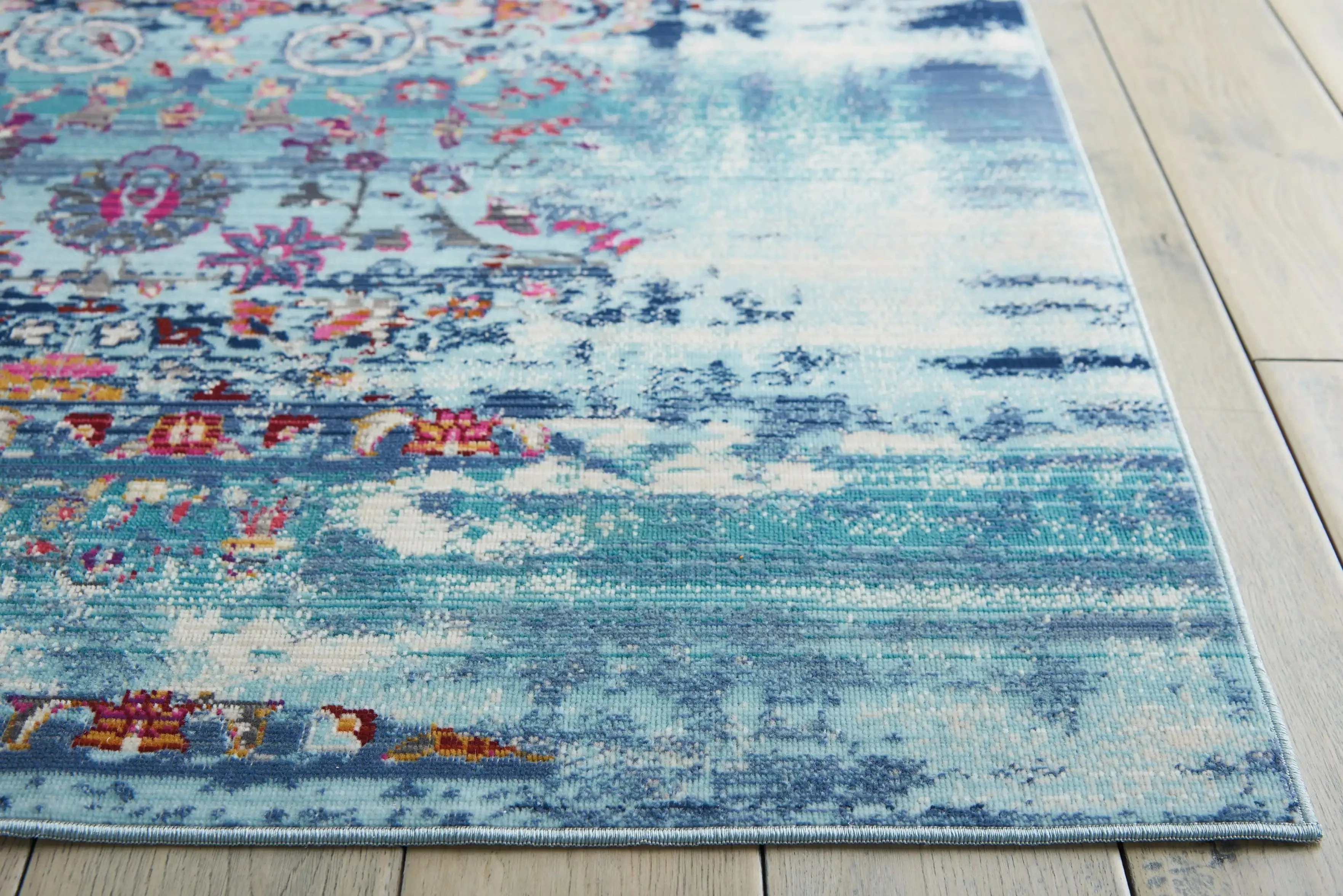 Vintage Kashan VKA02 Blue - Image 3