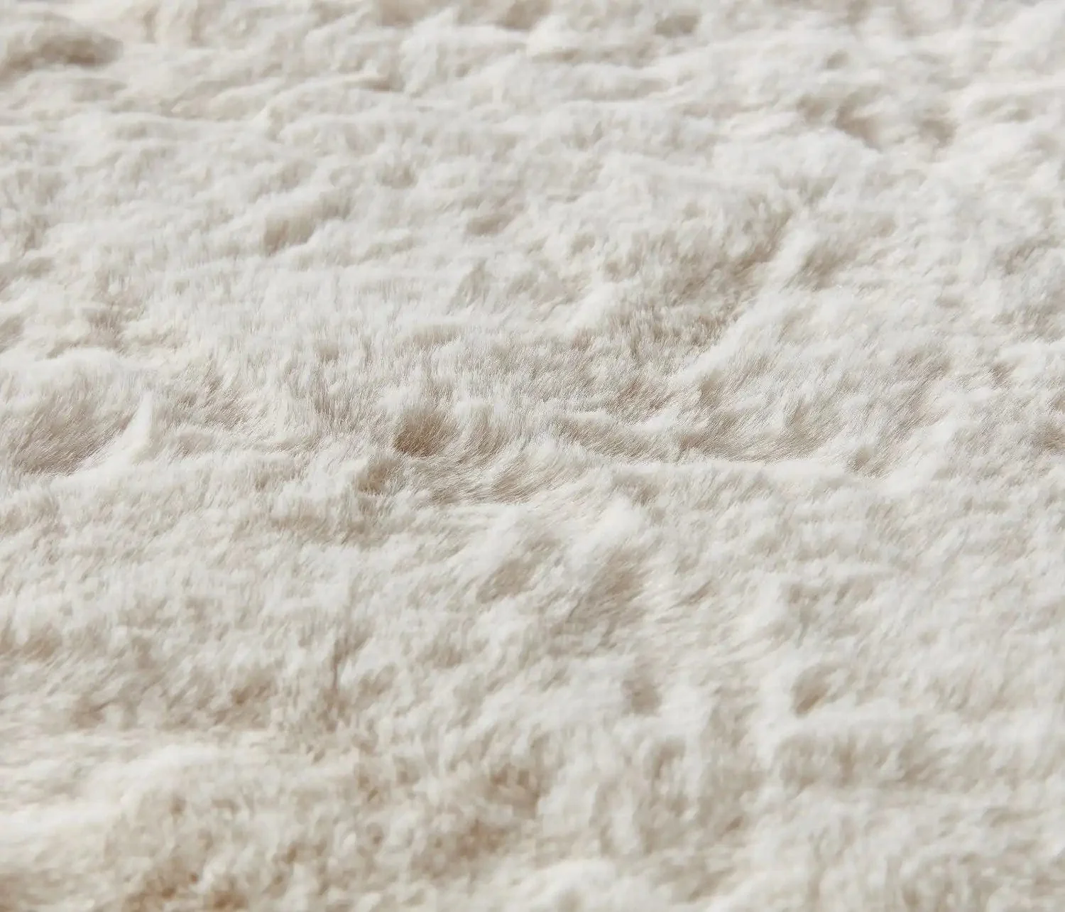 Washable Faux Fur Ivory - Image 5
