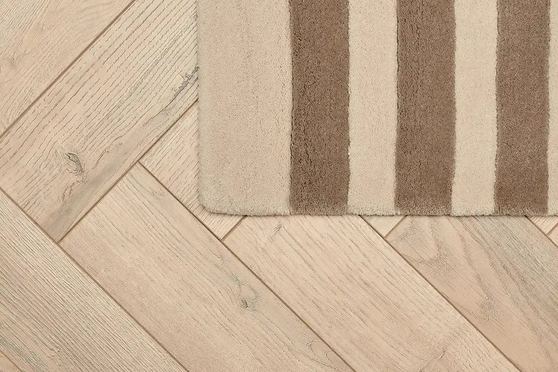 Woven Edge Runners ARCH BEIGE/BROWN - Image 3