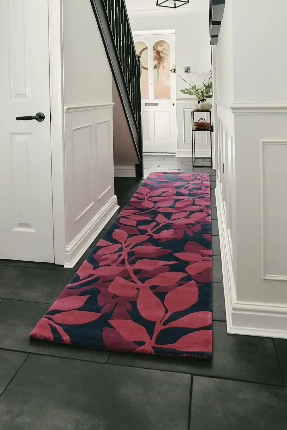 Woven Edge Runners FOREST C4-PINK