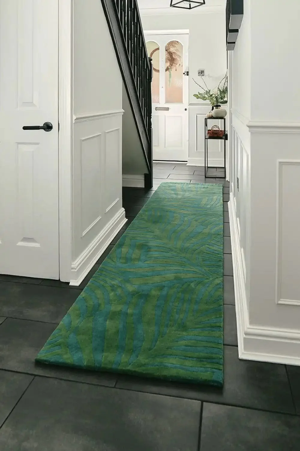 Woven Edge Runners PARADISE C2-GREEN