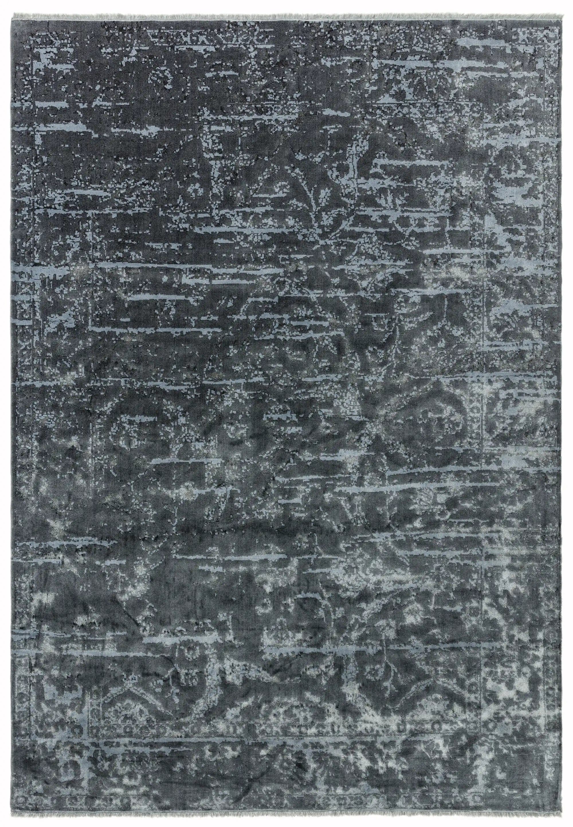 Zehraya ZE07 Charcoal Abstract - Image 2